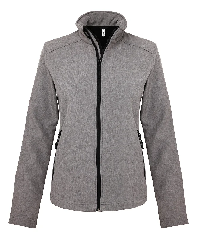 Marl Grey - Ladies' softshell jacket A-Line Jacket Boat Neck Shawl Collar A-Line Jacket Boat Neck Shawl Collar Marl Grey - Ladies' softshell jacket A-Line Jacket Boat Neck Shawl Collar A-Line Jacket Boat Neck Shawl Collar