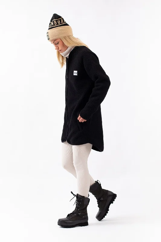 Eivy Women's Redwood Sherpa Full Zip Coat 2024 Stand-Up Roll-Neck Turtle