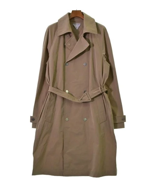 BOTTEGA VENETA Trench coats Peter Pan Collar Cowl Neck Turtleneck