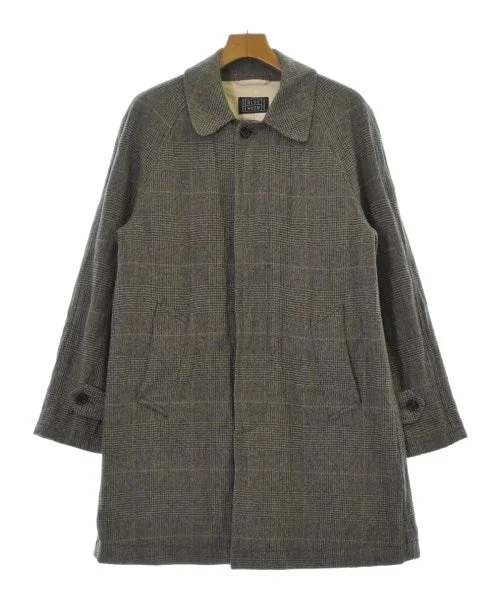 BLUE WORK Soutien collar coats Tailored Straight A-Line