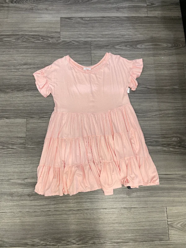 Dress Casual Short By Clothes Mentor In Pink, Size: Xl