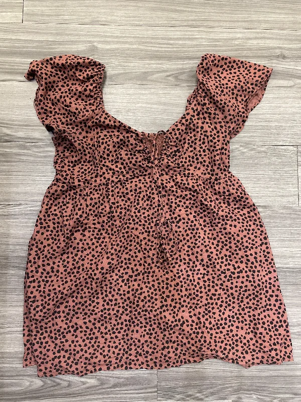 Dress Casual Short By Old Navy In Brown, Size: 2x
