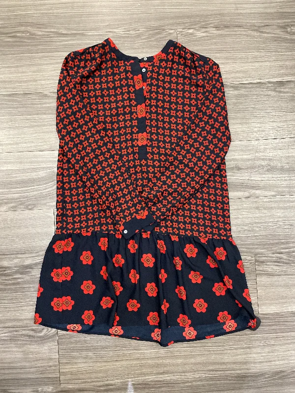 Dress Casual Midi By Loft In Navy, Size: M