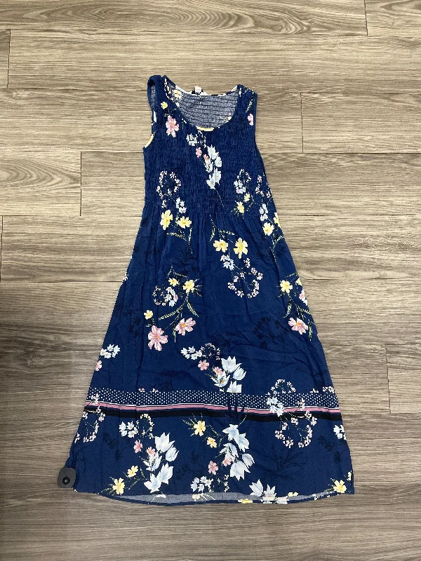 Dress Casual Maxi By Croft And Barrow In Floral Print, Size: S