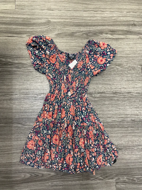 Dress Casual Short By Angie In Floral Print, Size: S