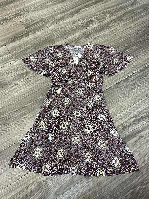 Dress Casual Midi By Veronica M In Multi-colored, Size: S
