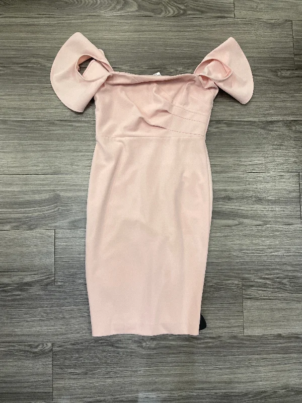 Dress Party Short By Calvin Klein In Pink, Size: 6