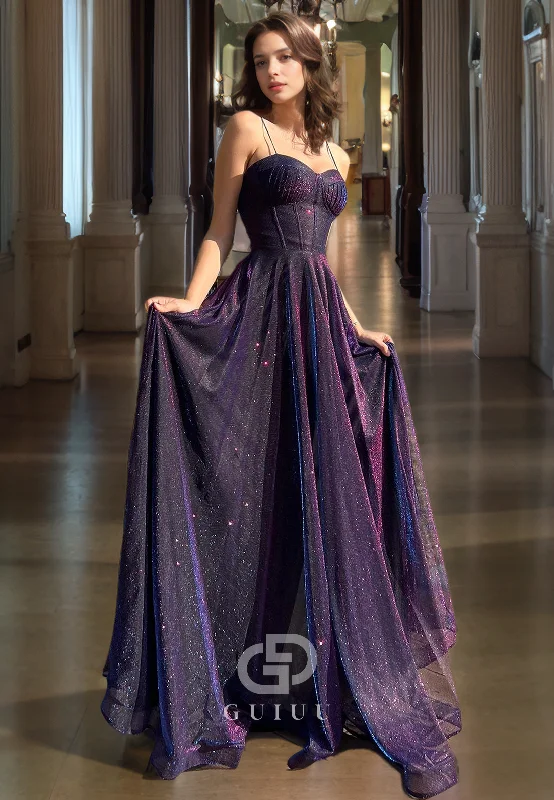 Glitter Strapless Straps Sleeveless Tulle Back Zipper Long Prom Party Dress Tunics Silk luxurious Glitter Strapless Straps Sleeveless Tulle Back Zipper Long Prom Party Dress Tunics Silk luxurious