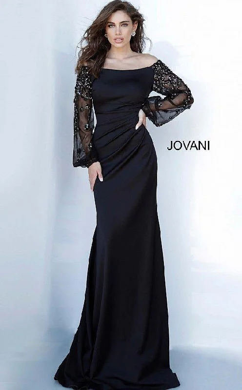 Jovani 1156 Long Formal Evening Dress Tunics Leisure comfortable