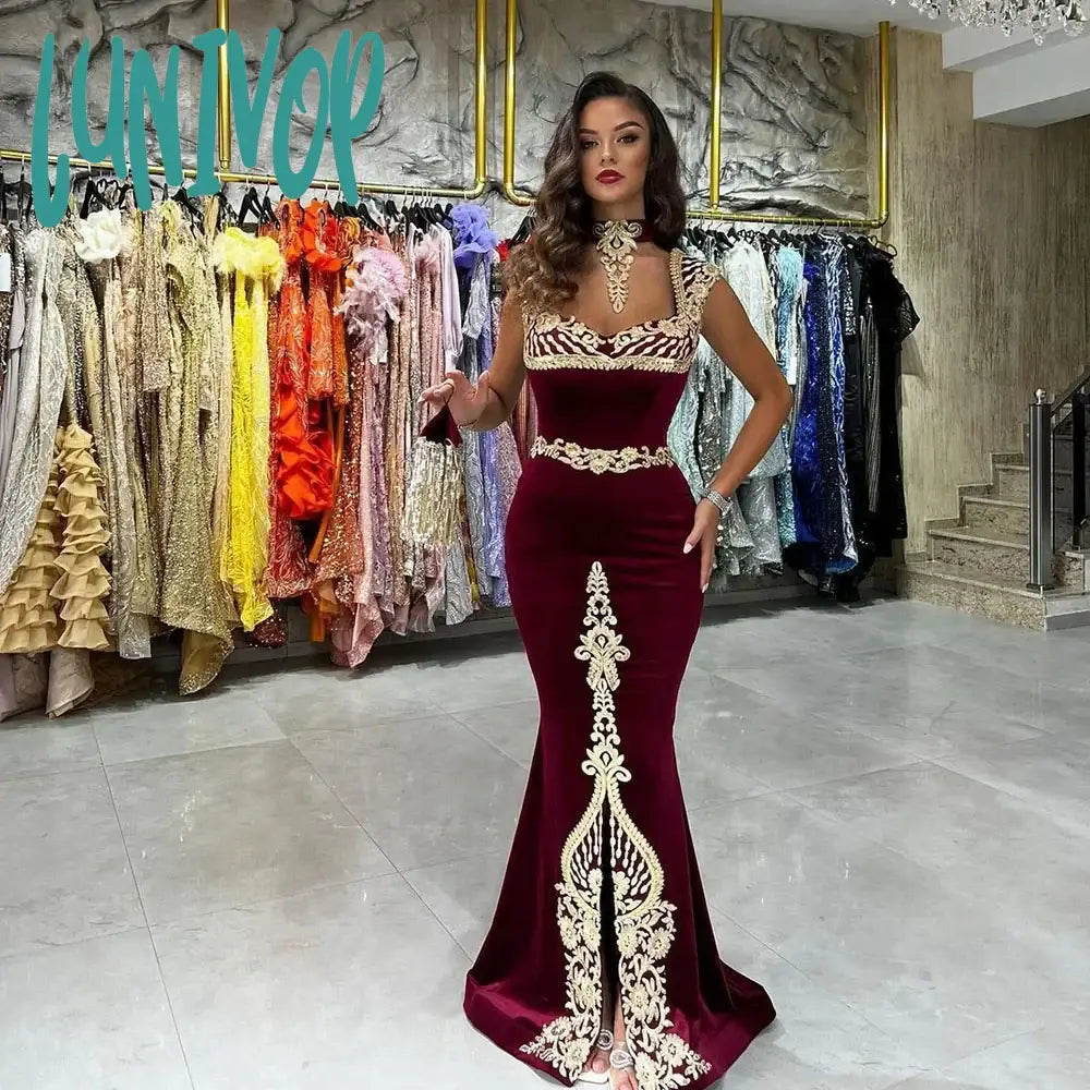 Lunivop Luxury Spaghetti Straps Lace Evening Dresses 2024 for Women Floor-Length Arab Custom Sexy Mermaid Court Party Gown Tunics Satin smooth Lunivop Luxury Spaghetti Straps Lace Evening Dresses 2024 for Women Floor-Length Arab Custom Sexy Mermaid Court Party Gown Tunics Satin smooth
