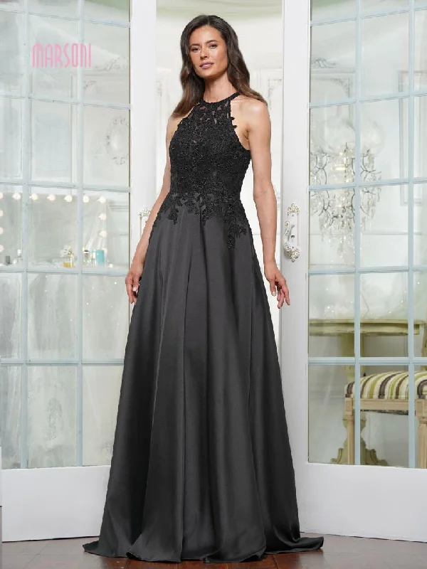 Marsoni MV1329 Long Formal A Line Evening Dresses Tunics Trousers formal