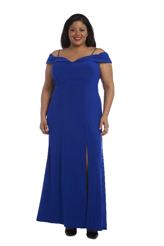 Morgan & Co 12343WMM Long Plus Size Evening Dress Sale Tunics Gym athletic