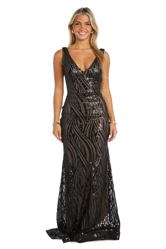 R&M Richards 10120M Long Sequin Formal Evening Dress Tunics Favorite customer