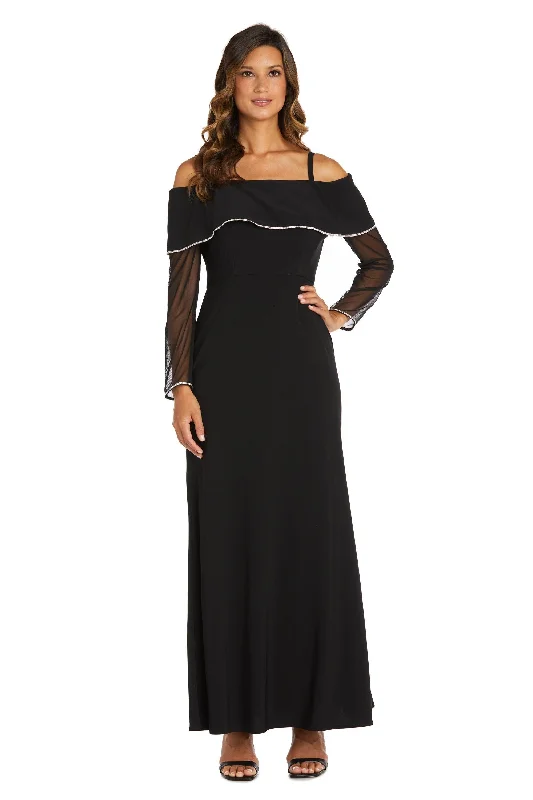 R&M Richards 2637P Long Formal Petite Evening Dress Tunics Brand named