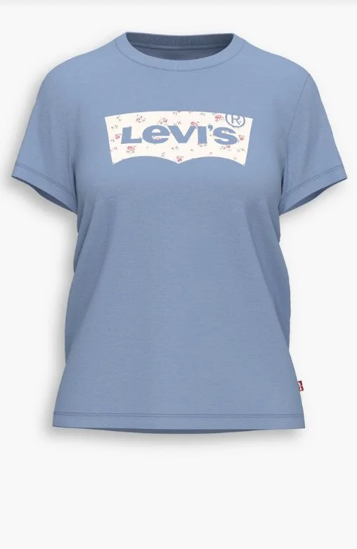 Levi's The Perfect Tee Collared Crew Neck Turtle Neck Collared Crew Neck Turtle Neck