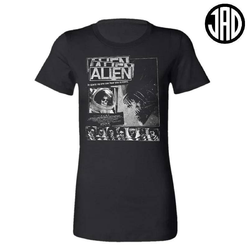 Alien Poster - Women's Tee Elasticated Padded Insulated Elasticated Padded Insulated