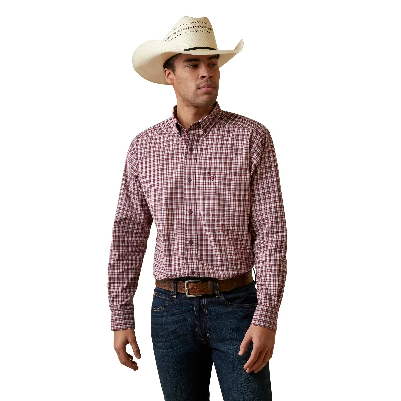 Pro Series Archie Classic Fit Western Shirt Satin Blend Silk Blend Wool Blend Satin Blend Silk Blend Wool Blend