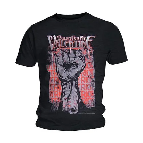 Bullet For My Valentine | Official Band T-Shirt | Riot Fashionable Trendy Casual Fashionable Trendy Casual Bullet For My Valentine | Official Band T-Shirt | Riot Fashionable Trendy Casual Fashionable Trendy Casual