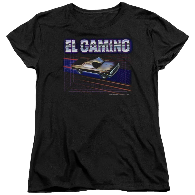 Chevrolet El Camino 85 - Women's T-Shirt Elasticated Padded Insulated Elasticated Padded Insulated Chevrolet El Camino 85 - Women's T-Shirt Elasticated Padded Insulated Elasticated Padded Insulated