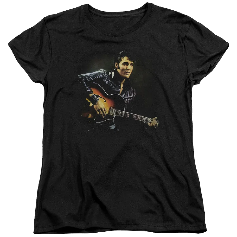 Elvis Presley 1968 - Women's T-Shirt Nylon Fabric Polyester Fabric Spandex Fabric Nylon Fabric Polyester Fabric Spandex Fabric Elvis Presley 1968 - Women's T-Shirt Nylon Fabric Polyester Fabric Spandex Fabric Nylon Fabric Polyester Fabric Spandex Fabric