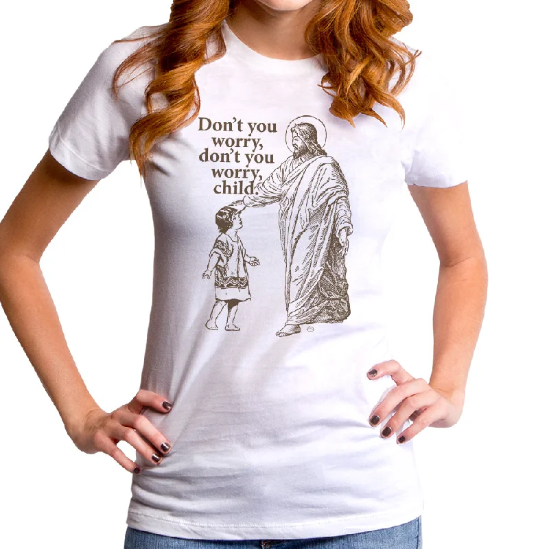 Don't You Worry Child Women's T-Shirt Collared Crew Neck Turtle Neck Collared Crew Neck Turtle Neck Don't You Worry Child Women's T-Shirt Collared Crew Neck Turtle Neck Collared Crew Neck Turtle Neck