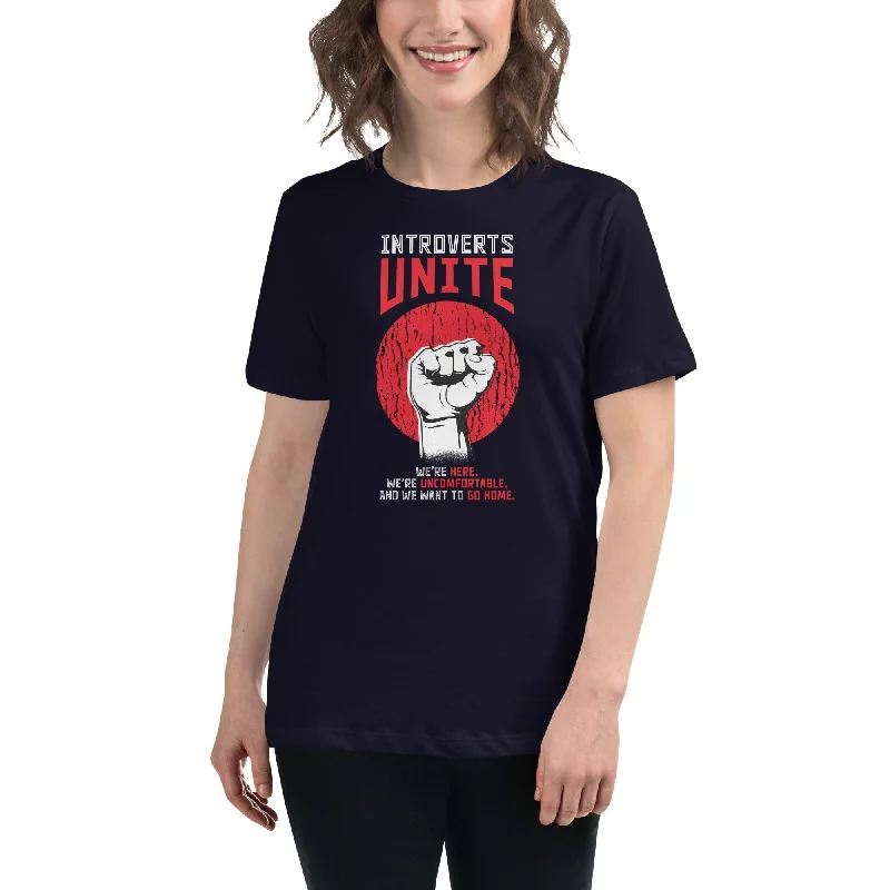 Introverts unite! - Women's T-Shirt Polka Dot Checkered Tartan Polka Dot Checkered Tartan Introverts unite! - Women's T-Shirt Polka Dot Checkered Tartan Polka Dot Checkered Tartan