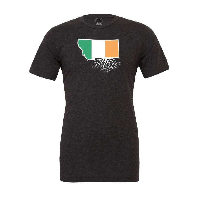 Irish MT Roots Crewneck Tee (Unisex) Graphic Embroidered Appliqued Graphic Embroidered Appliqued