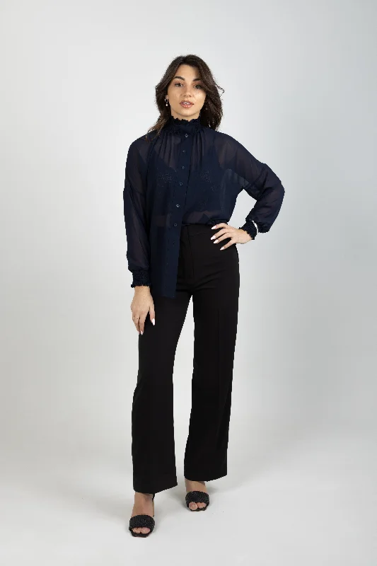 MILAN SHIRT BLUE NOIR Handmade Hand-knitted Hand-woven Handmade Hand-knitted Hand-woven MILAN SHIRT BLUE NOIR Handmade Hand-knitted Hand-woven Handmade Hand-knitted Hand-woven