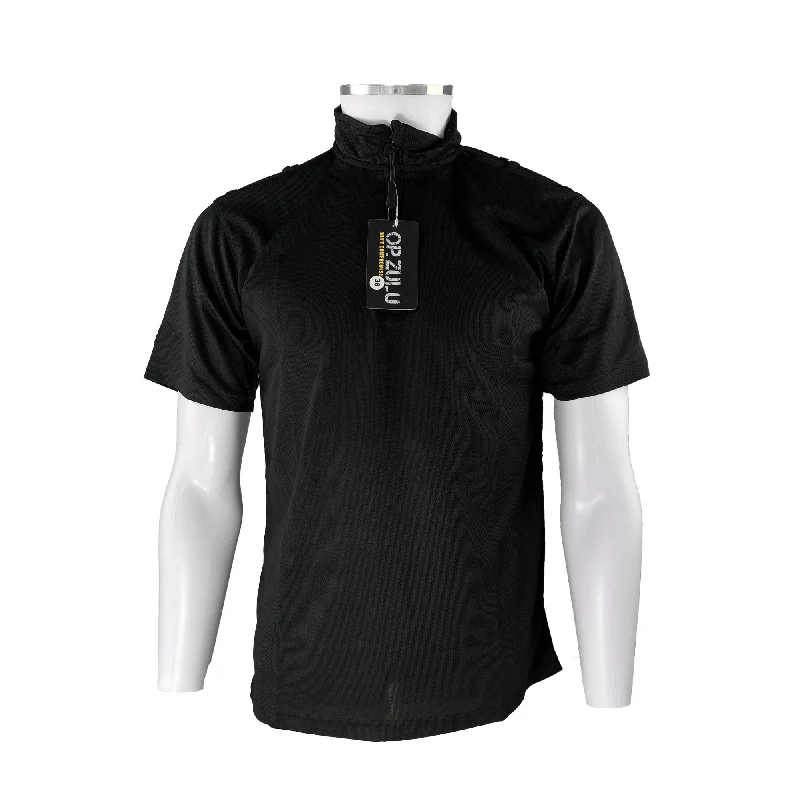 Op Zulu Tactical Comfort Shirt Short Sleeve – Black Graphic Embroidered Appliqued Graphic Embroidered Appliqued