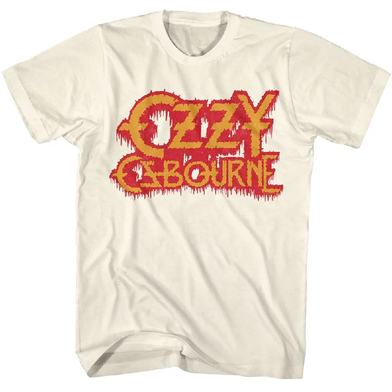 OZZY OSBOURNE Eye-Catching T-Shirt, Bleeding Logo Cotton Fabric Linen Fabric Terry Fabric Cotton Fabric Linen Fabric Terry Fabric OZZY OSBOURNE Eye-Catching T-Shirt, Bleeding Logo Cotton Fabric Linen Fabric Terry Fabric Cotton Fabric Linen Fabric Terry Fabric
