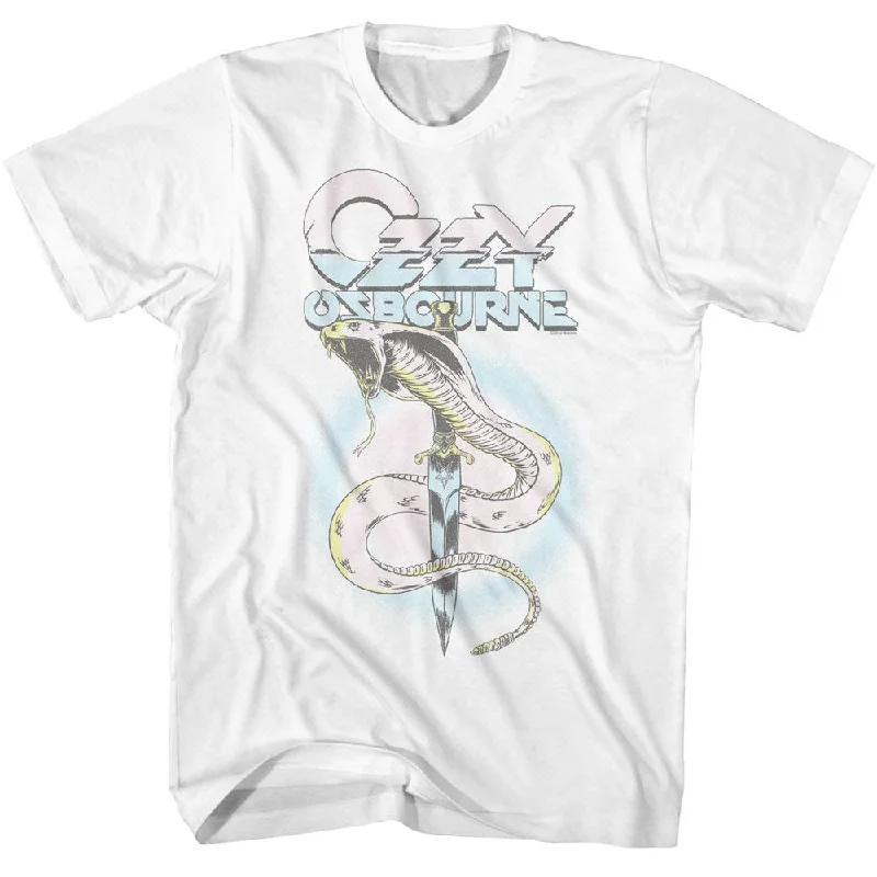 OZZY OSBOURNE Eye-Catching T-Shirt, Pastel Snake Layered Multi-layer Single Layer Layered Multi-layer Single Layer