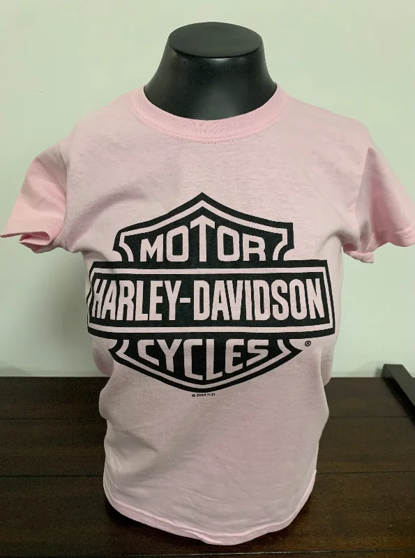 Pink B&S Short Sleeve Tee Hooded Caped Shawl Collar Hooded Caped Shawl Collar