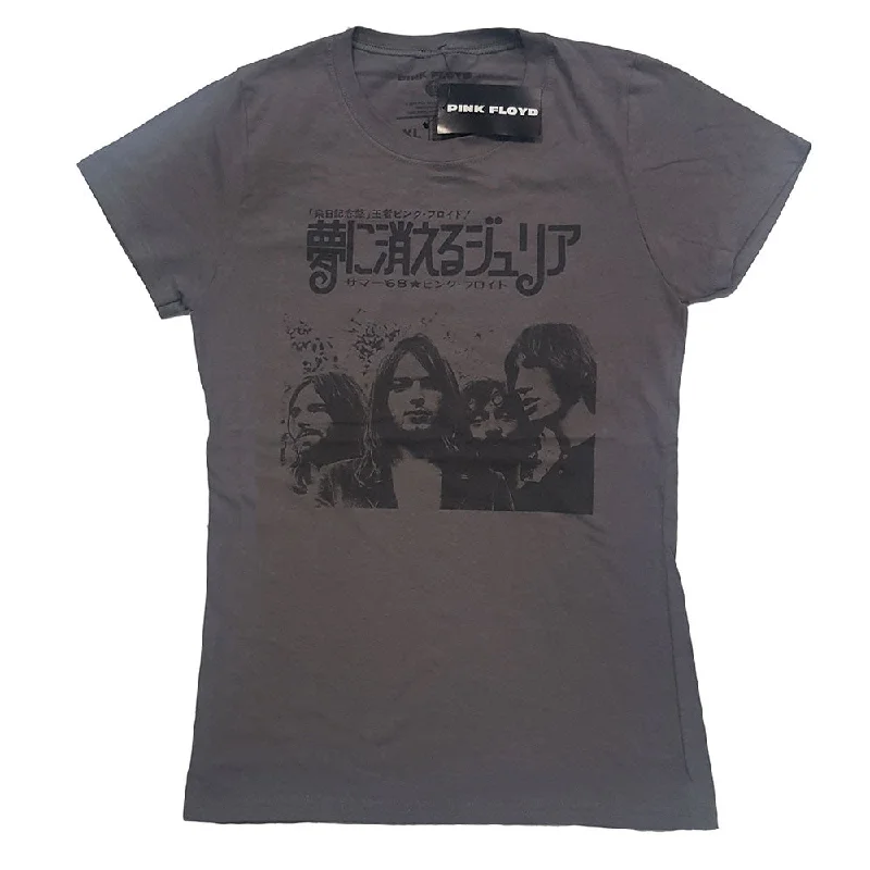 Pink Floyd | Official Band T-Shirt | Julia Dream Hooded Caped Shawl Collar Hooded Caped Shawl Collar Pink Floyd | Official Band T-Shirt | Julia Dream Hooded Caped Shawl Collar Hooded Caped Shawl Collar