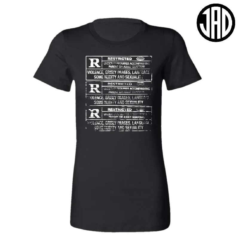 Rated R V2 - Women's Tee Notch Collar Peter Pan Collar Cowl Neck Notch Collar Peter Pan Collar Cowl Neck Rated R V2 - Women's Tee Notch Collar Peter Pan Collar Cowl Neck Notch Collar Peter Pan Collar Cowl Neck
