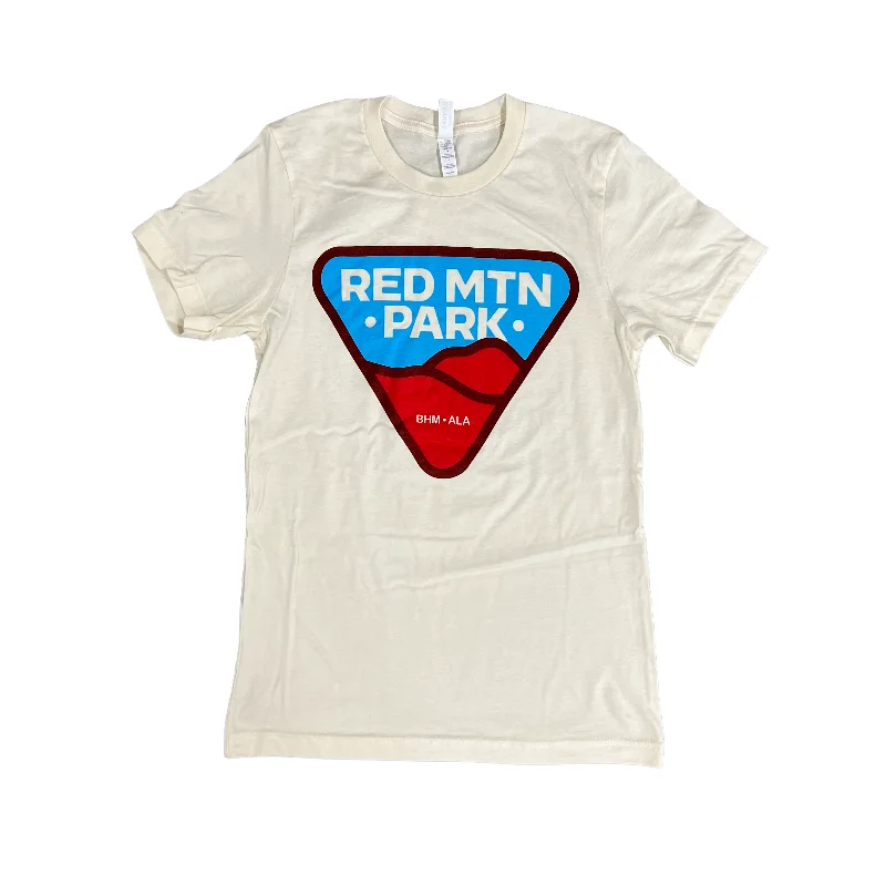 "Red Mountain Park" Tri Badge Unisex T-Shirt Chenille Blend Fleece Blend Nylon Blend Chenille Blend Fleece Blend Nylon Blend