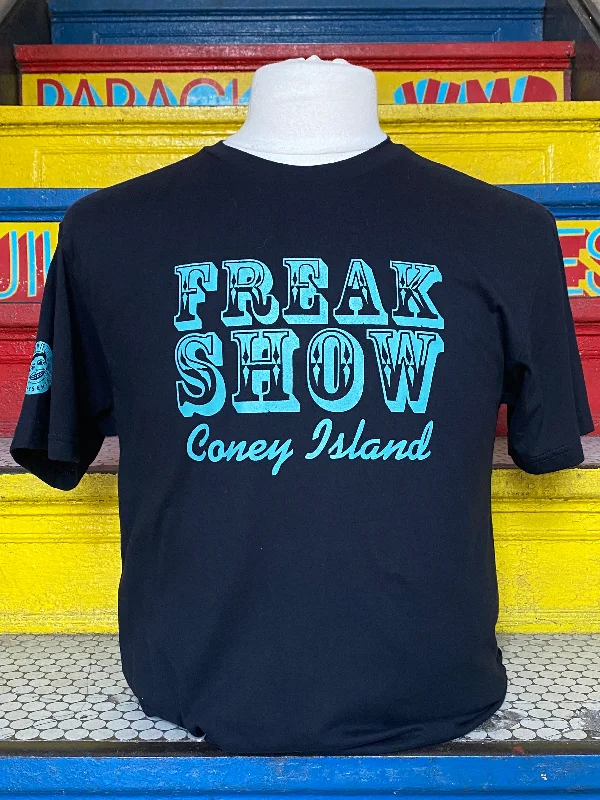 T-Shirt - Freak Show Black and Teal - Unisex Satin Fabric Silk Fabric Chiffon Fabric Satin Fabric Silk Fabric Chiffon Fabric T-Shirt - Freak Show Black and Teal - Unisex Satin Fabric Silk Fabric Chiffon Fabric Satin Fabric Silk Fabric Chiffon Fabric