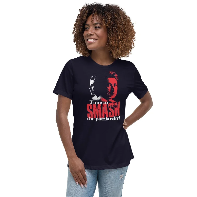 Time to SMASH the patriarchy! by Rosa Luxemburg - Women's T-Shirt Jersey Fabric Tulle Fabric Batik Fabric Jersey Fabric Tulle Fabric Batik Fabric Time to SMASH the patriarchy! by Rosa Luxemburg - Women's T-Shirt Jersey Fabric Tulle Fabric Batik Fabric Jersey Fabric Tulle Fabric Batik Fabric
