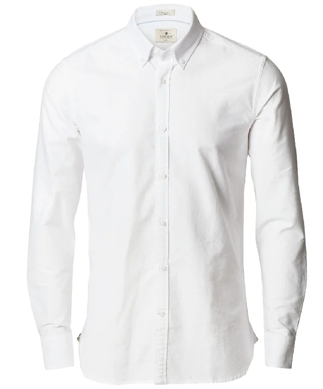 White* - Rochester Slim Fit – classic Oxford shirt Anti-Pilling Machine Wash Handmade Anti-Pilling Machine Wash Handmade