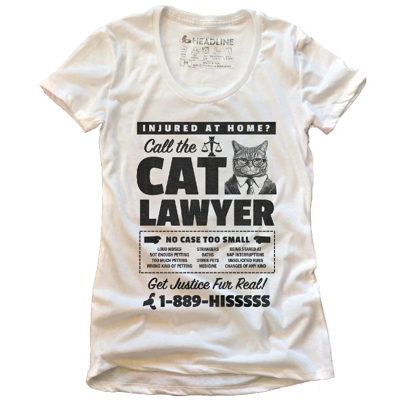 Women's Cat Lawyer T-Shirt Spandex Blend Rayon Blend Denim Blend Spandex Blend Rayon Blend Denim Blend Women's Cat Lawyer T-Shirt Spandex Blend Rayon Blend Denim Blend Spandex Blend Rayon Blend Denim Blend