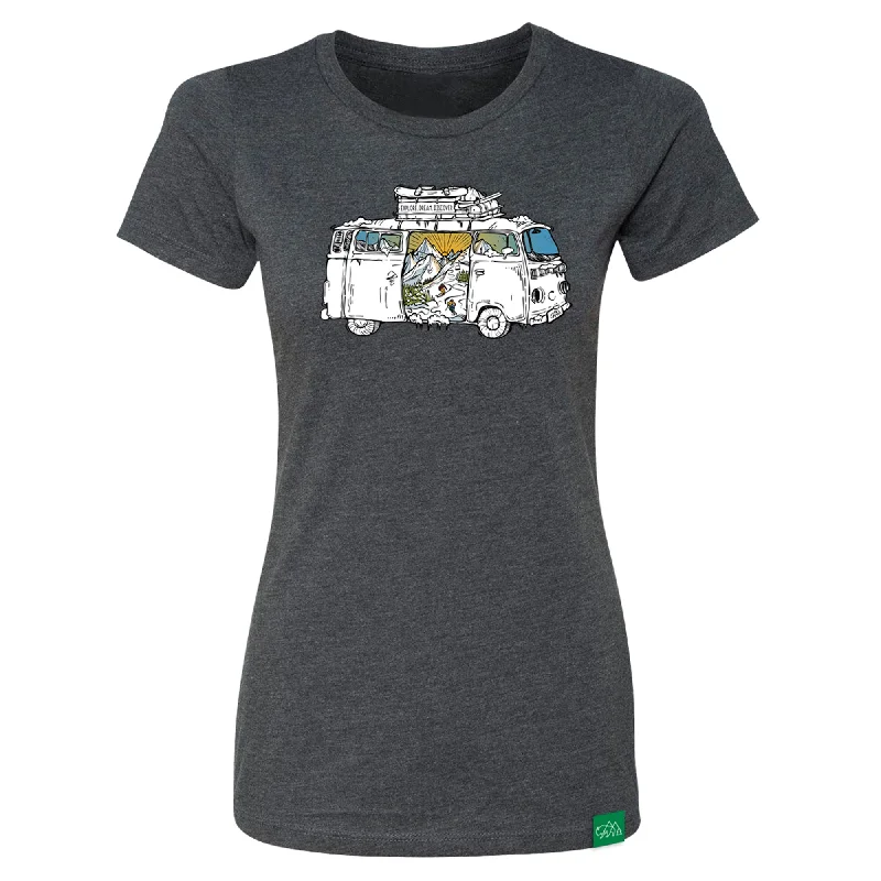 Ski Road Trip Women's Fitted T-Shirt Houndstooth Herringbone Solid Houndstooth Herringbone Solid Ski Road Trip Women's Fitted T-Shirt Houndstooth Herringbone Solid Houndstooth Herringbone Solid