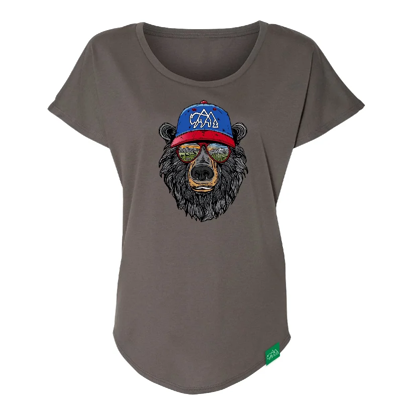 Women's Miami Vice Bear Dolman T-Shirt Notch Collar Peter Pan Collar Cowl Neck Notch Collar Peter Pan Collar Cowl Neck Women's Miami Vice Bear Dolman T-Shirt Notch Collar Peter Pan Collar Cowl Neck Notch Collar Peter Pan Collar Cowl Neck