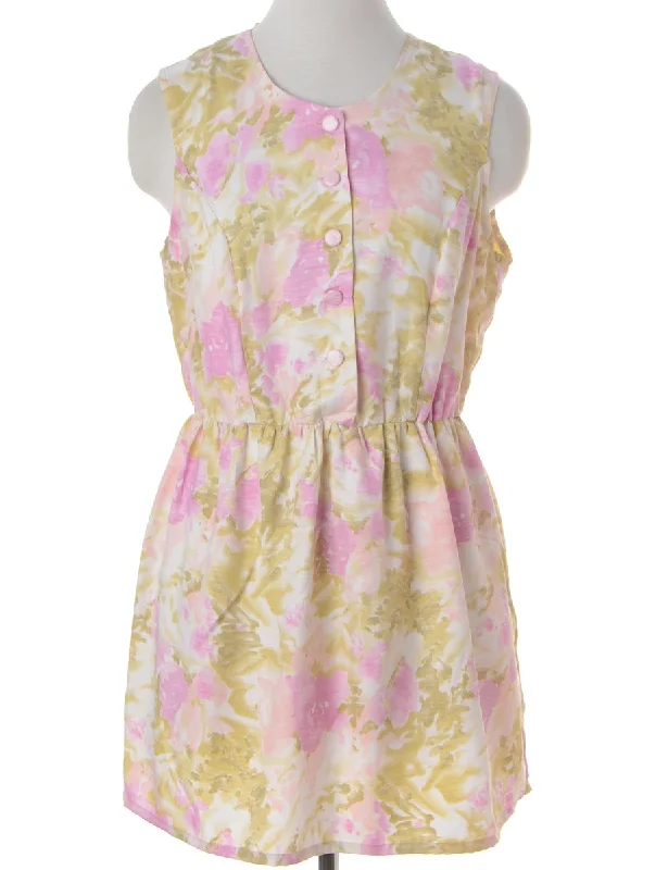 Label Anna Sleeveless Summer Short Dress Tunics Modern contemporary Tunics Modern contemporary