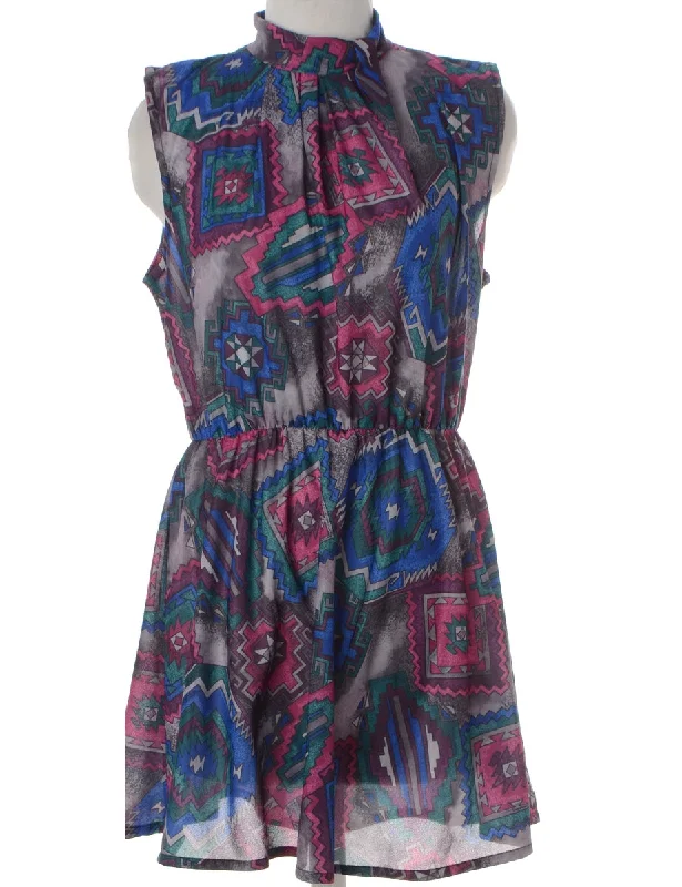 Label Anna Sleeveless Summer Short Dress Tunics Brand named Tunics Brand named