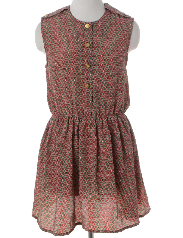 Label Anna Sleeveless Summer Short Dress Tunics Fall fleece Tunics Fall fleece