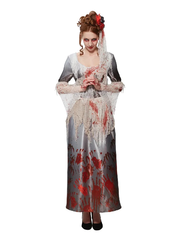 Bloody Hands Dress Halloween Bride Costume Tunics Travel practical Tunics Travel practical Bloody Hands Dress Halloween Bride Costume Tunics Travel practical Tunics Travel practical