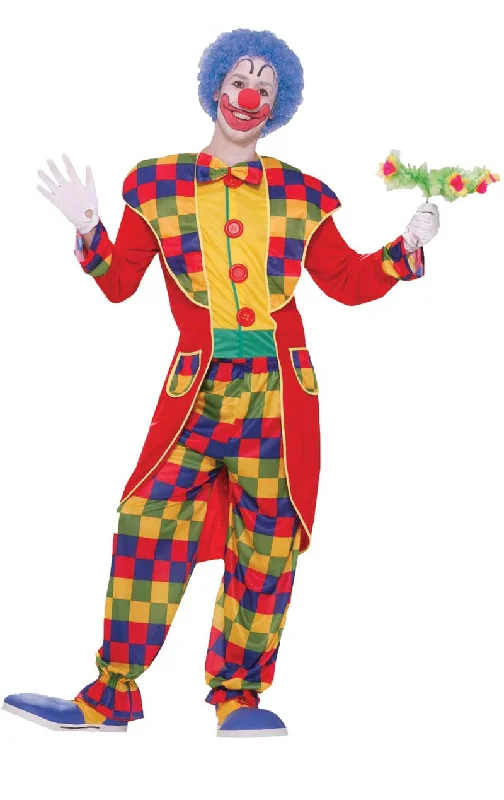 Mens Classic Circus Clown Fancy Dress Costume Tunics Versatile all-occasion Tunics Versatile all-occasion