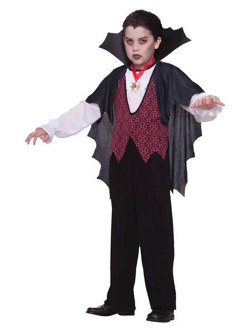 Kids Vampire Costume Dracula Boys Dress Up Tunics Cozy comfortable Tunics Cozy comfortable