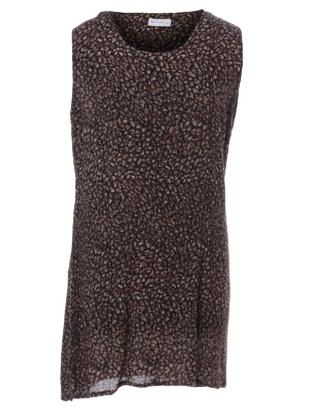 Label Animal Print Short Dress Tunics Sophisticated sleek Tunics Sophisticated sleek