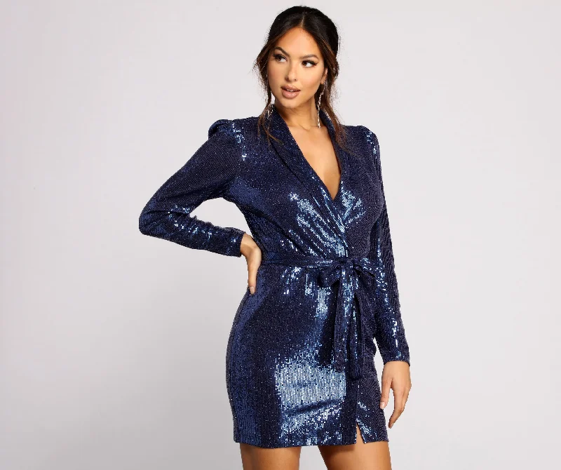 Nicola Sequin Jacket Dress Halter Neckline Beach Halter Neckline Beach
