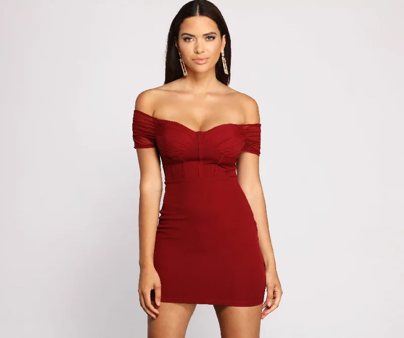 Sweet And Sultry Off-The-Shoulder Mini Dress Tunics Sophisticated sleek Tunics Sophisticated sleek Sweet And Sultry Off-The-Shoulder Mini Dress Tunics Sophisticated sleek Tunics Sophisticated sleek